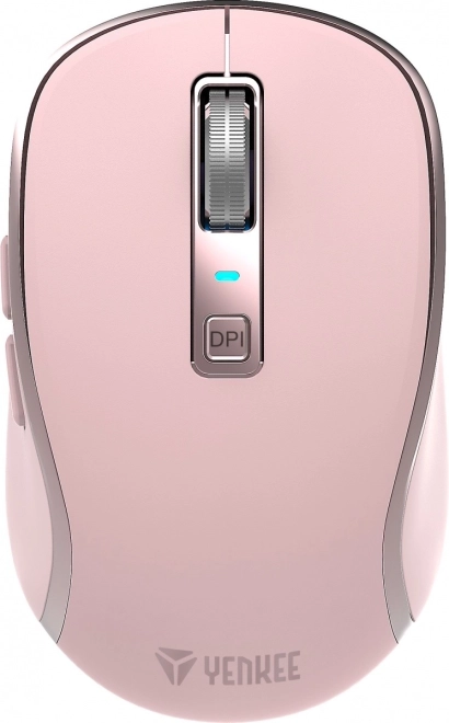 Mouse wireless NOBLE DUAL Wi‑Fi + Bluetooth, silențios, reîncărcabil, 2400 DPI