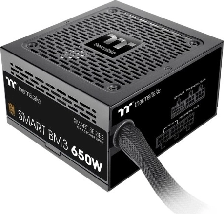Thermaltake Smart BM3 650W sursă modulară 80+ Bronze ATX 3.0 (Gen5) cu ventilator de 140 mm