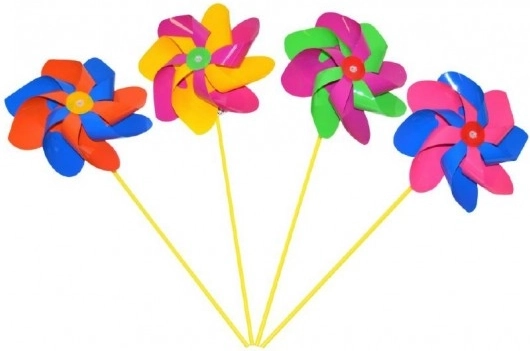 Morisca colorată din plastic 20 cm