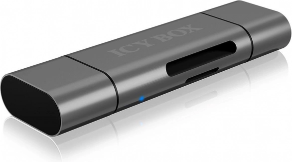 Icy Box cititor de carduri IB-CR200-C USB-C și USB-A