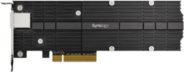 Placă de rețea Synology E10M20-T1 combo M.2 SSD și 10GbE PCIe 3.0 x8 NVMe