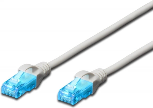 Cablu patch U/UTP Cat 5e 30 m – gri