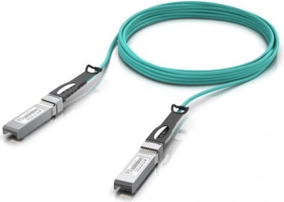 Cablu optic SFP+ AOC 10 Gbps 5 m, aqua