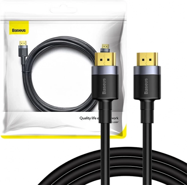 Baseus Cafule 4KHDMI Male la 4KHDMI Male Adaptor cablu Negru – 2 m