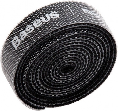 Baseus bandă neagră velcro 1m