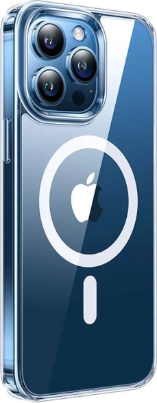Husă magnetică transparentă TORRAS Diamond Clear-Mag pentru iPhone 15 Pro