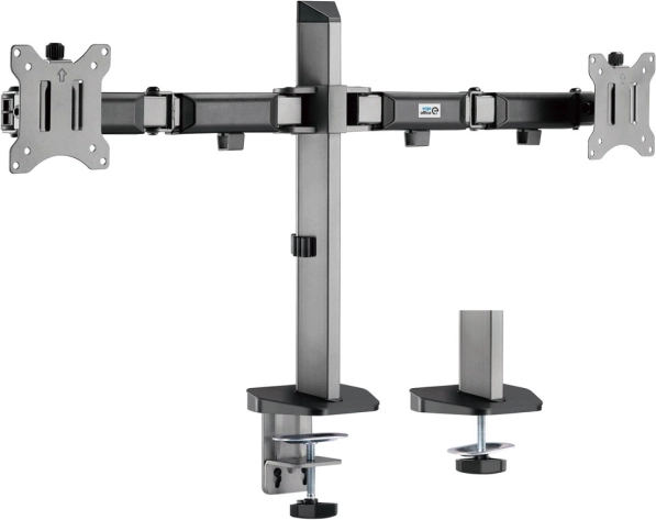 Suport articulat pentru două monitoare 17–32" Deluxe ERGO OFFICE ER-449