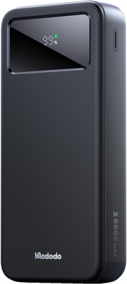 Baterie externă Mcdodo cu ecran digital 20000mAh, negru
