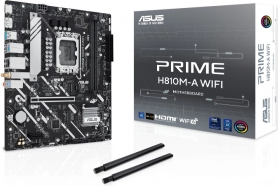 Placa de bază ASUS PRIME H810M-A WiFi mATX cu USB-C și DDR5