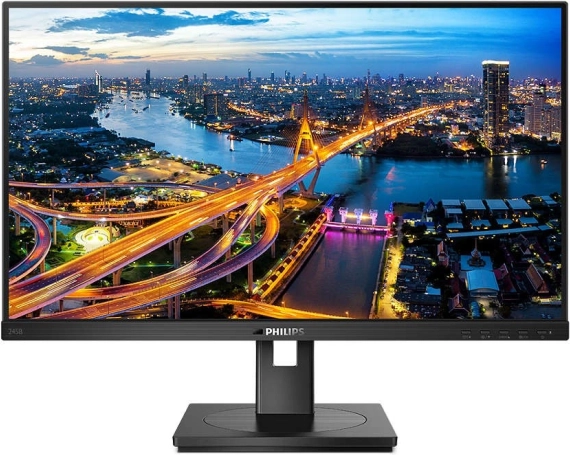Monitor Philips 245B1 23.8'' IPS cu HDMI, DP și funcție Pivot