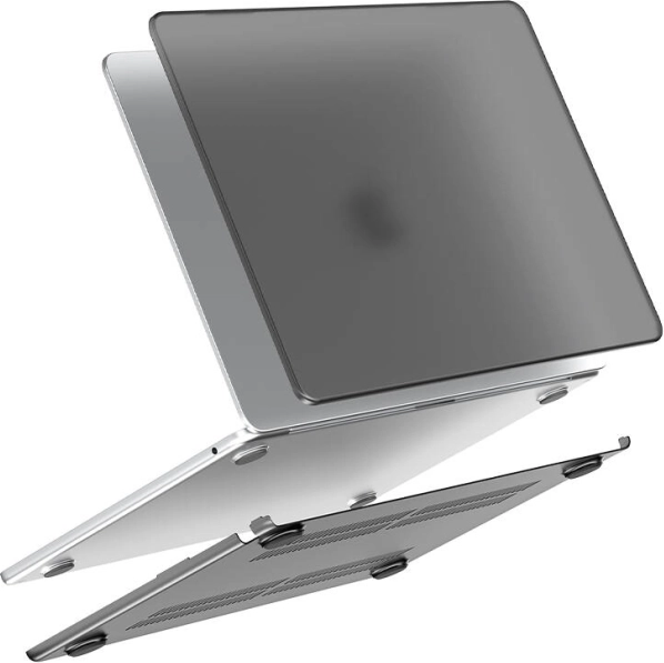 Husă mată Lention pentru MacBook Pro 14, neagră