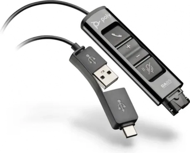 Adaptor USB la QD POLY DA85 (negru)