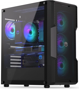 Endorfy Regnum 400 ARGB – carcasă PC spațioasă cu sticlă securizată și ARGB