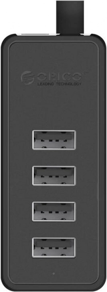 Hub USB Orico cu 4 porturi USB 2.0 (negru)