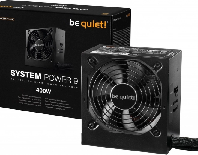 Sursă de alimentare be quiet! System Power 9 CM 400W