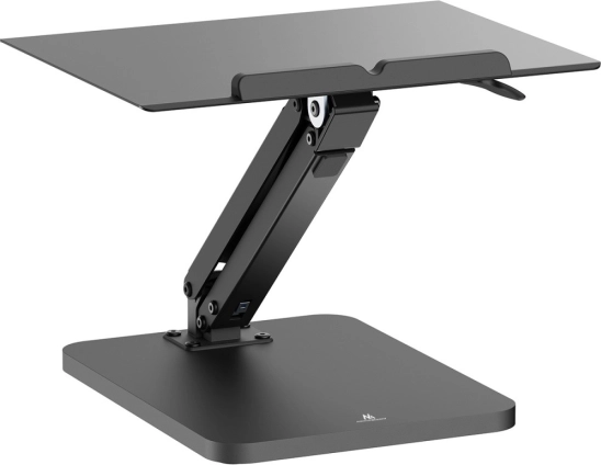 Suport de birou pentru monitor și laptop Maclean cu arc pe gaz