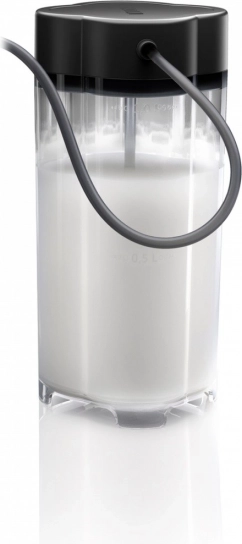 Recipient transparent pentru lapte 1 l