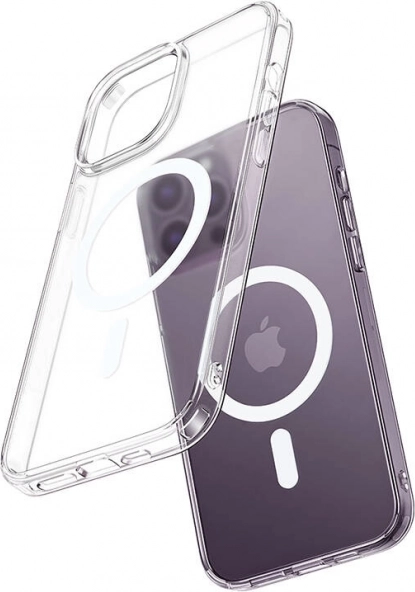 Husă magnetică transparentă Mcdodo pentru iPhone 15