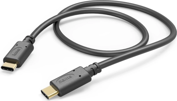 cablu de încărcare usb‑c – usb‑c 1,5 m negru hama