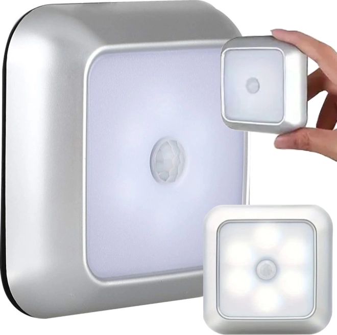 Lumină de noapte LED cu detector de mișcare autoadeziv