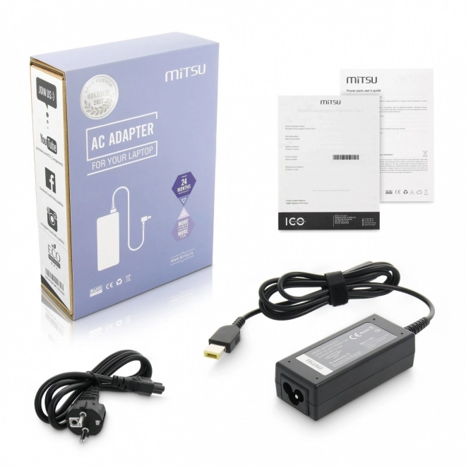 Încărcător / adaptor de alimentare 20 V 2,25 A cu conector dreptunghiular 11,0 × 4,5 mm pentru LENOVO 45 W