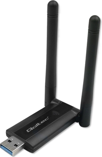 Adaptor USB Wi-Fi rapid fără fir DUAL cu antene
