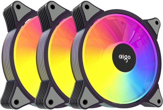 Set de ventilatoare pentru calculatoare Darkflash AR12 cu iluminare ARGB