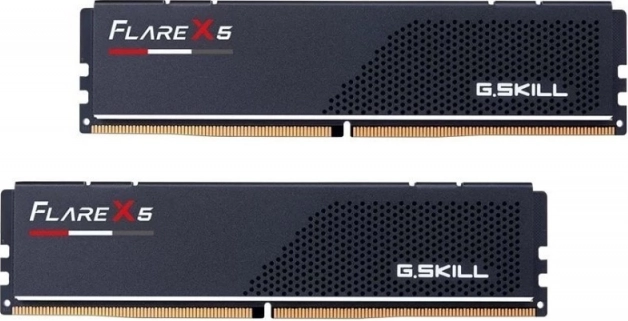 Memorie DDR5 64 GB (2×32 GB) FLARE X5 pentru AMD 6000 MHz CL30 cu EXPO, neagră