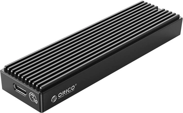Carcasă externă pentru SSD NVMe M.2 10 Gb/s cu USB‑C și USB‑A – ORICO, negru