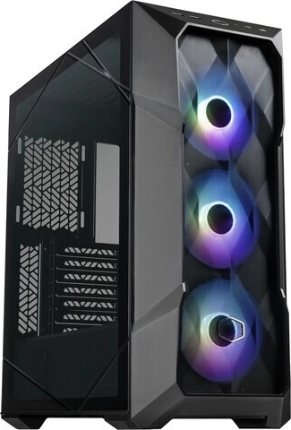 Carcasă PC MasterBox TD500 V2 Mesh cu fereastră ARGB negru