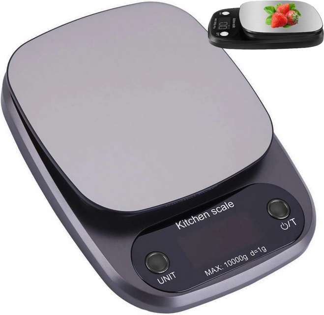 Cântar electronic de bucătărie cu afișaj LCD până la 10 kg