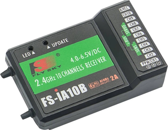 Receptor RC FlySky cu 10 canale 2,4 GHz AFHDS 2A