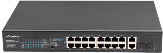 Comutator poe+ 16 porturi lanberg