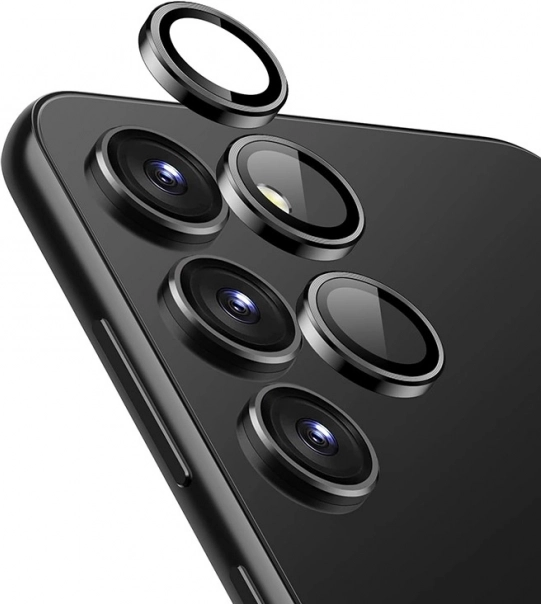 Sticlă de protecție pentru cameră Samsung Galaxy S24+ neagră