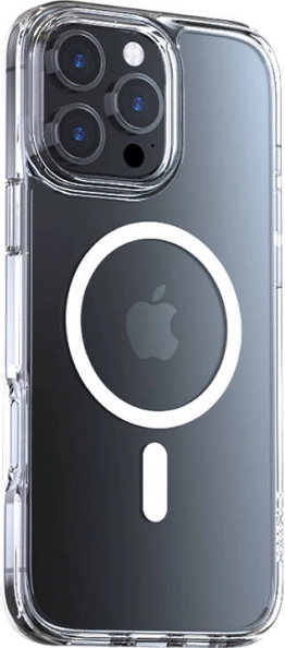 Husă Torras Diamond‑Mag pentru iPhone 16 Pro Max transparentă
