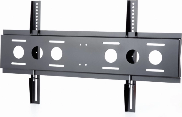 PWB1 suport fix de perete pentru monitoare 40–75" VESA 100×100 până la 600×400, 80 kg