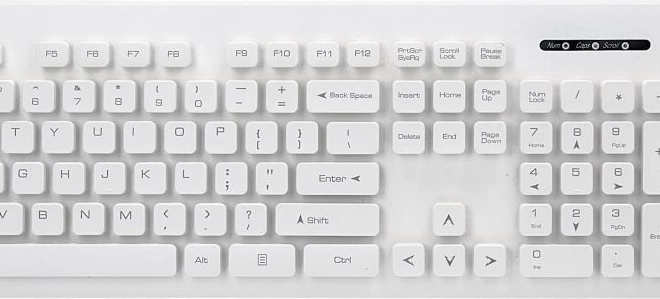 Set wireless tastatură și mouse Whiterun, alb, tehnologie 2,4 GHz