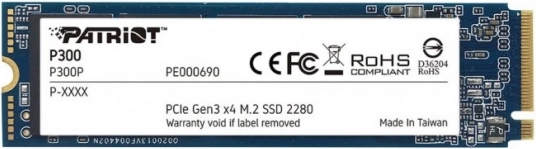 SSD Patriot P300 512GB M.2 PCIe Gen 3 x4