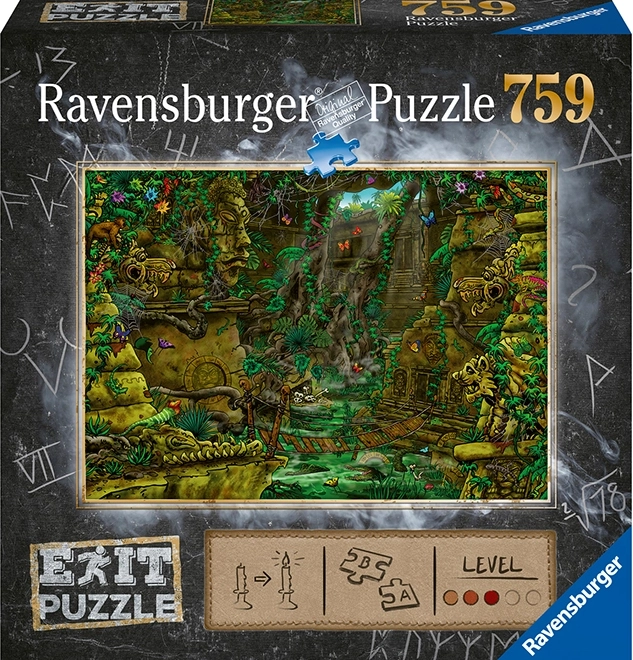 Puzzle Ravensburger Exit: Templul Angkor 759 piese