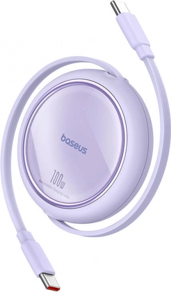 Cablu USB-C retractabil Baseus Free2Draw, 100W, 1m