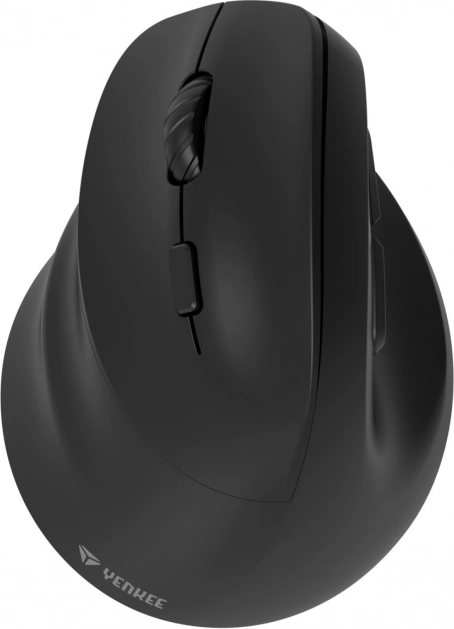 Mouse vertical ergonomic fără fir pentru stângaci, cu acumulator și conectivitate duală WL + BT