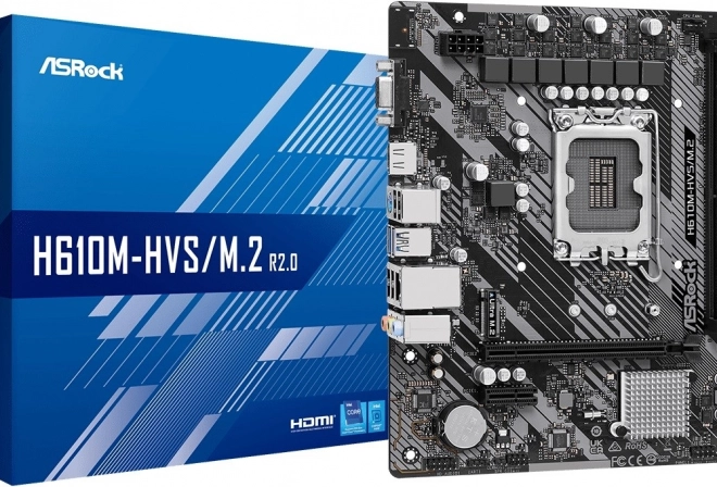Placa de bază ASRock H610M-HVS/M.2