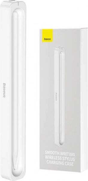 Husă de încărcare wireless pentru stylus BASEUS Smooth Writing – albă