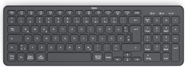 Tastatură wireless Hama WK-300 neagră