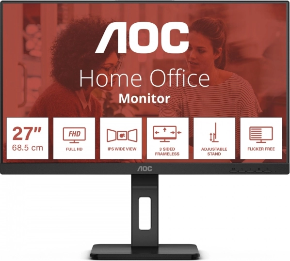 Monitor AOC 24 inch IPS HDMI DP Pivot difuzoare