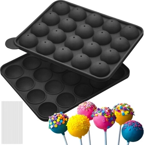 Formă din silicon pentru coacere/înghețare fursecuri, prăjituri și acadele