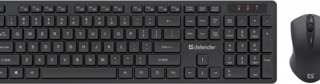 Set wireless tastatură și mouse DEFENDER LIMA C-993