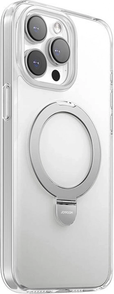 Carcasă magnetică de protecție pentru iPhone 15 Pro transparentă