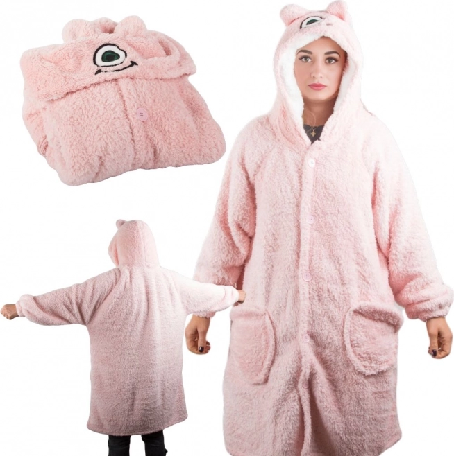 Hanorac de pătură oversize călduros cu glugă