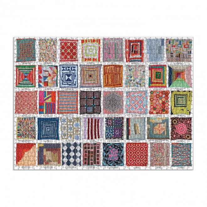Puzzle Galison Patchwork Gee's Bend 1000 piese